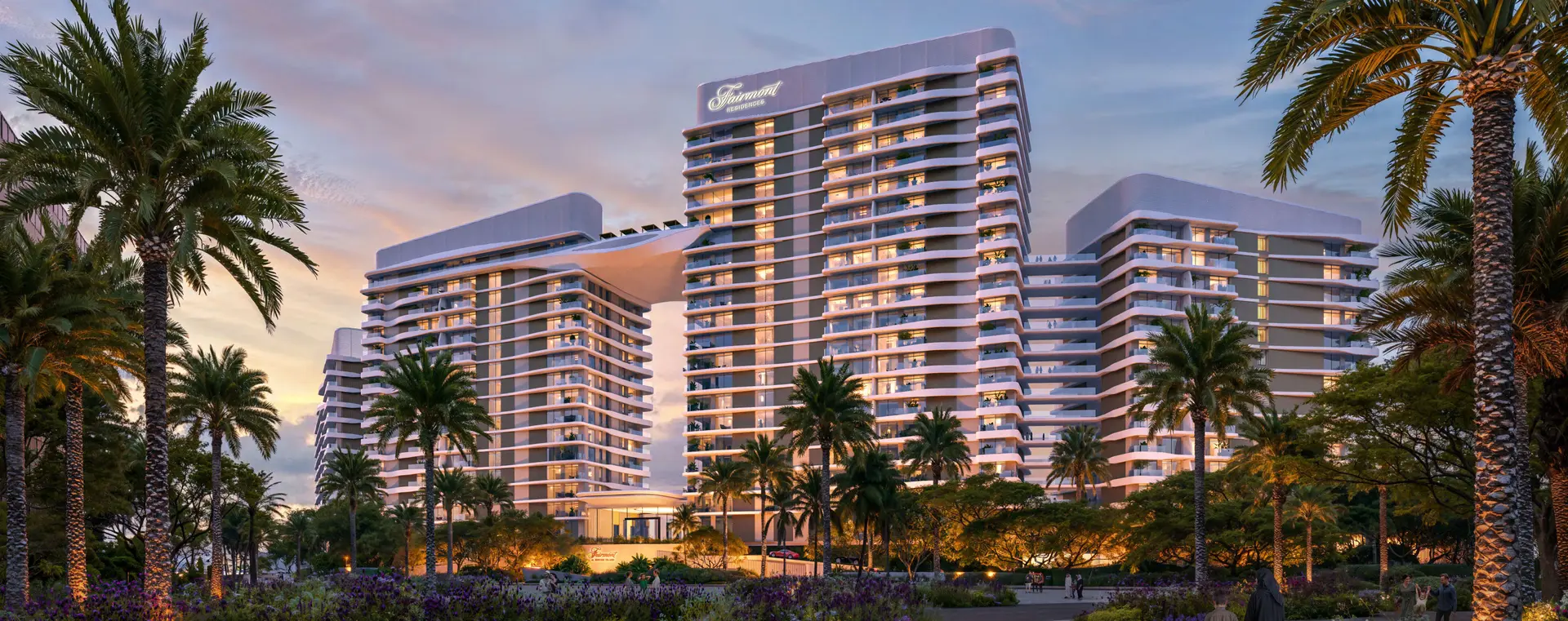 Fairmont Residences Al Marjan Island - Luxury Beachfront Building Exterior with Arabian Gulf Views